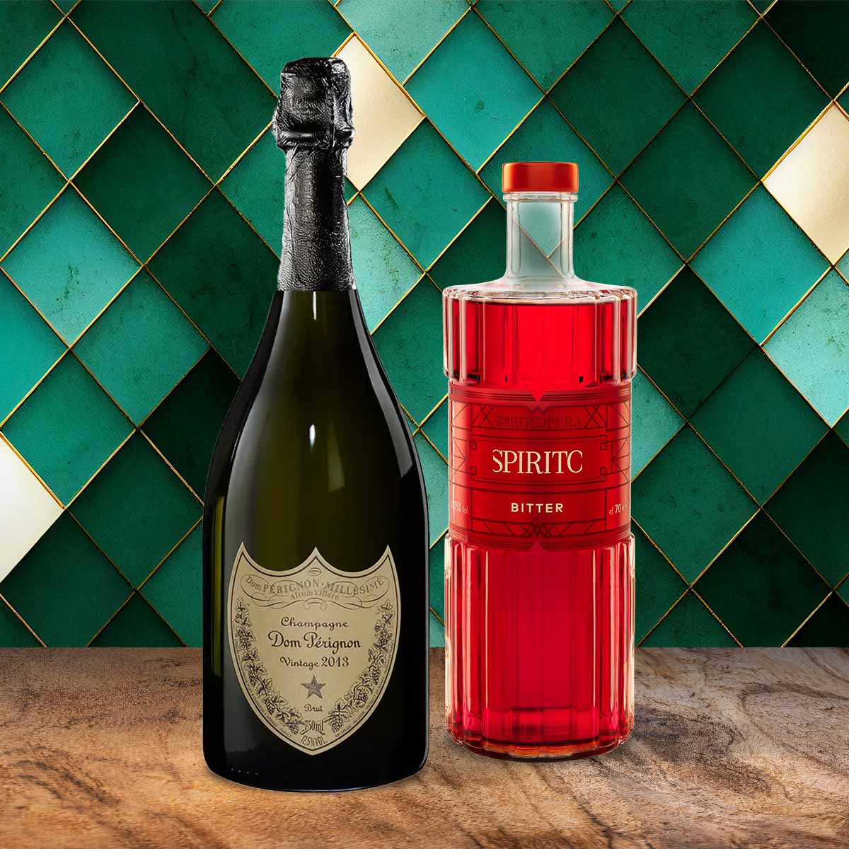 La Firma - Spirito Bitter Déco · Dom Pérignon Vintage 2013
